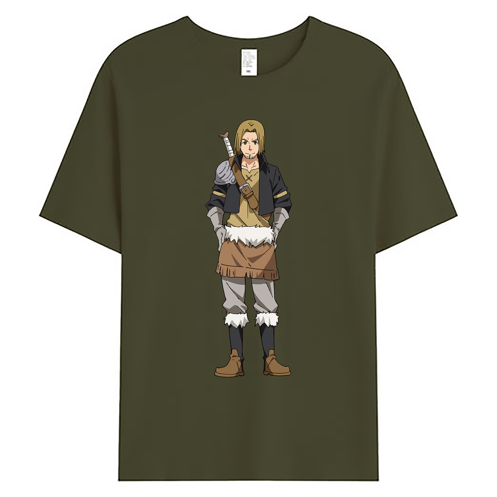 （画像用） 転スラ Regarding Reincarnated to Slime 綿100％ メンズ半袖Tシャツ｜肌触りやわらか＆通気性